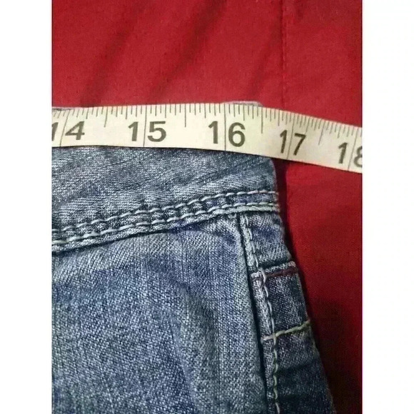 Red Camel Ellie Jeans Bell Bottoms Pink Sparkle Sequins Flare Size 11 - Picture 10 of 11